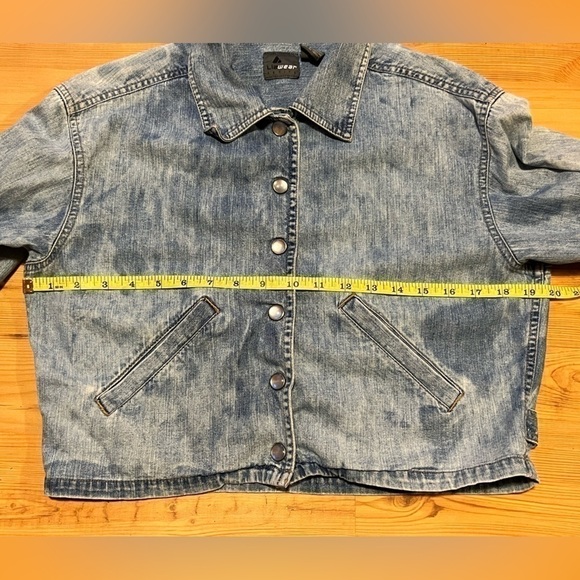 LIZWEAR Petite Jean Jacket Vintage Women’s (Sz P) - Picture 12 of 13